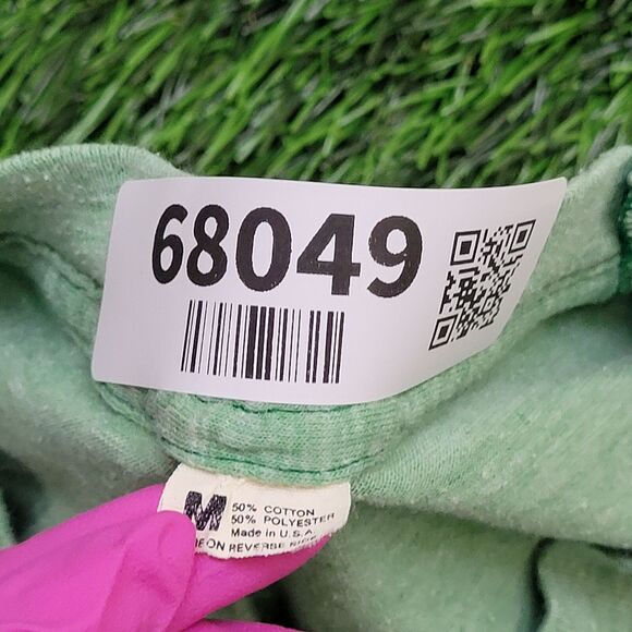 Vintage 80s San-Diego Shirt Womens Small 17x23 Faded-Green - Picture 8 of 15